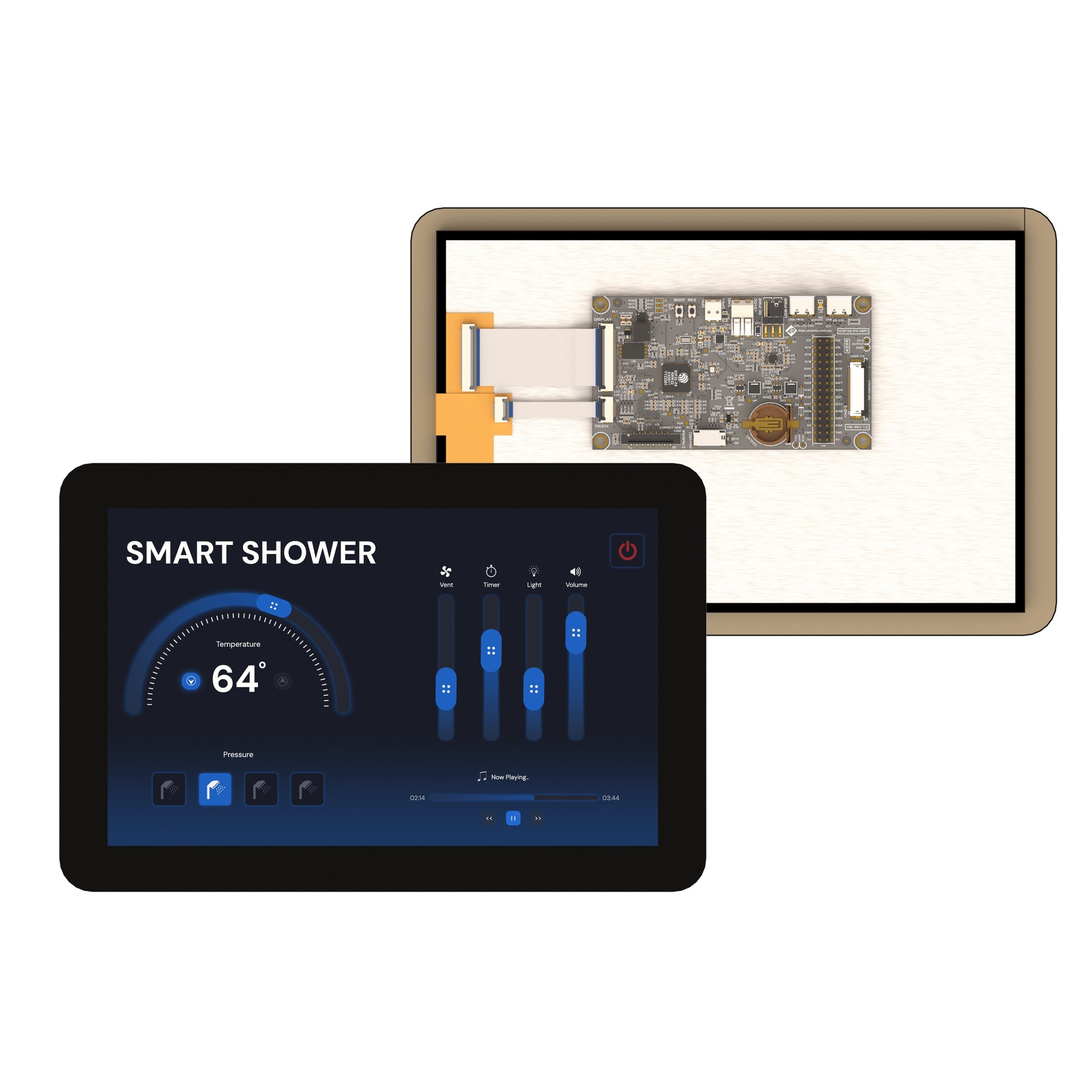 【ESP32-P4-90CT-CLB】9.0", 1280X800 PIXELS, SLIM INTE