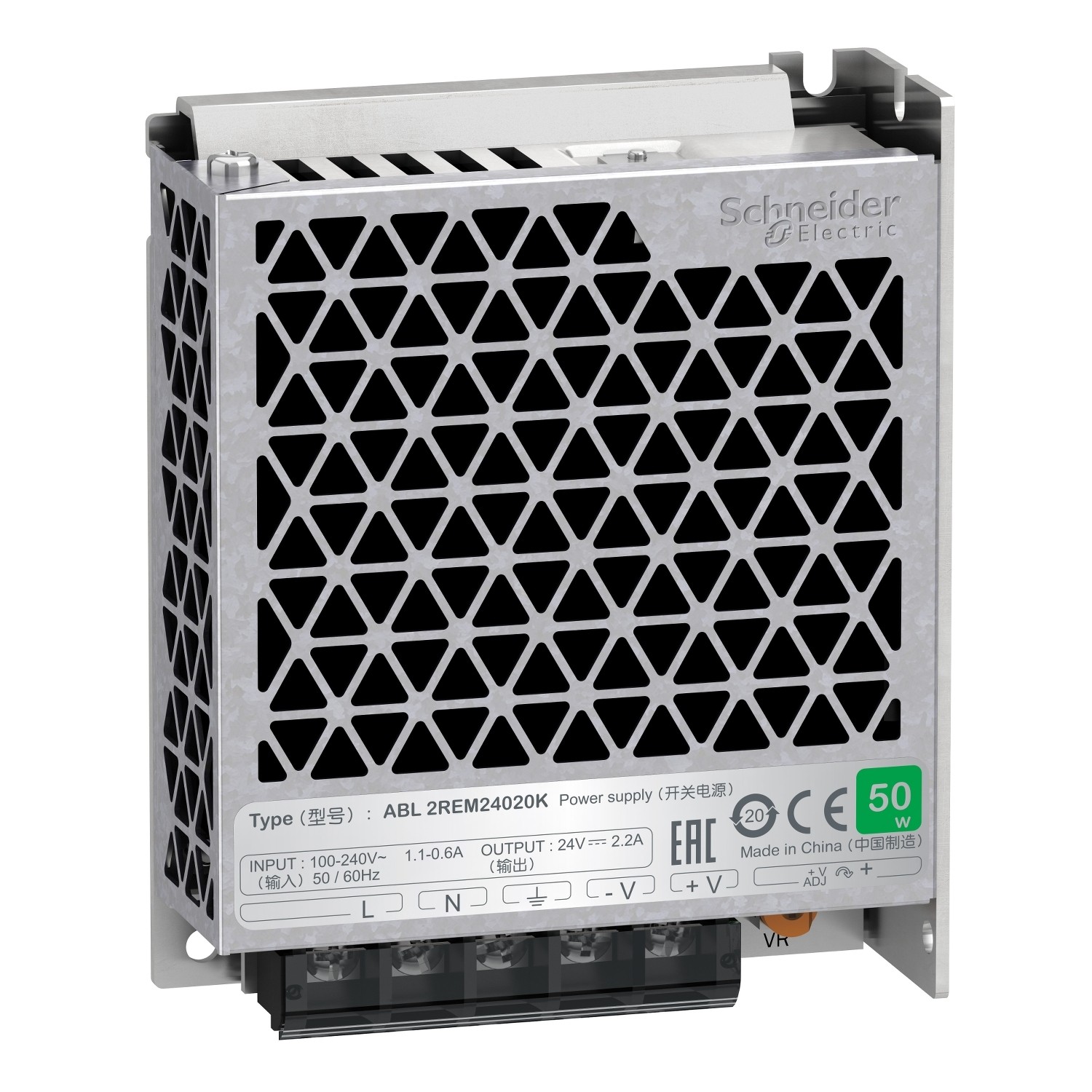 ABL2 EASY POWER SUPPLY,DC24V,50W【ABL2REM24020K】