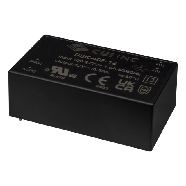 【PSK-40F-24】絶縁型AC/DC電源モジュール(24V/1.67A)[箱]