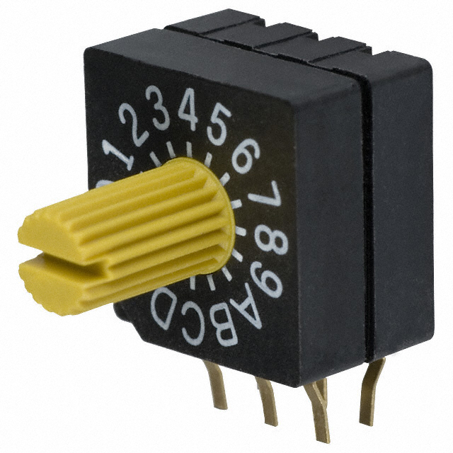 【SD-1111】SWITCH ROTARY DIP HEX 0.1A 5V