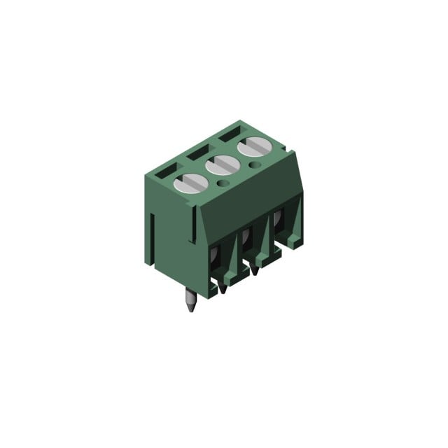 【BLT313-3.5-V】TERM BLK 3POS TOP ENTRY 5MM PCB