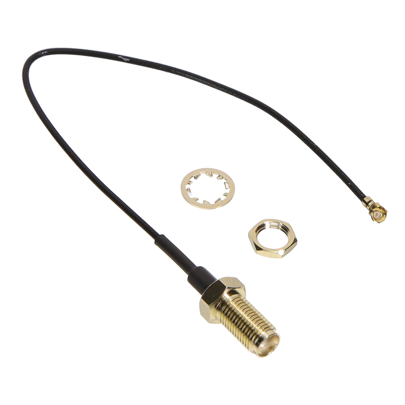 【CAB.01084】I-PEX MHFI(U.FL) TO 150MM 1.37MM[バッグ]