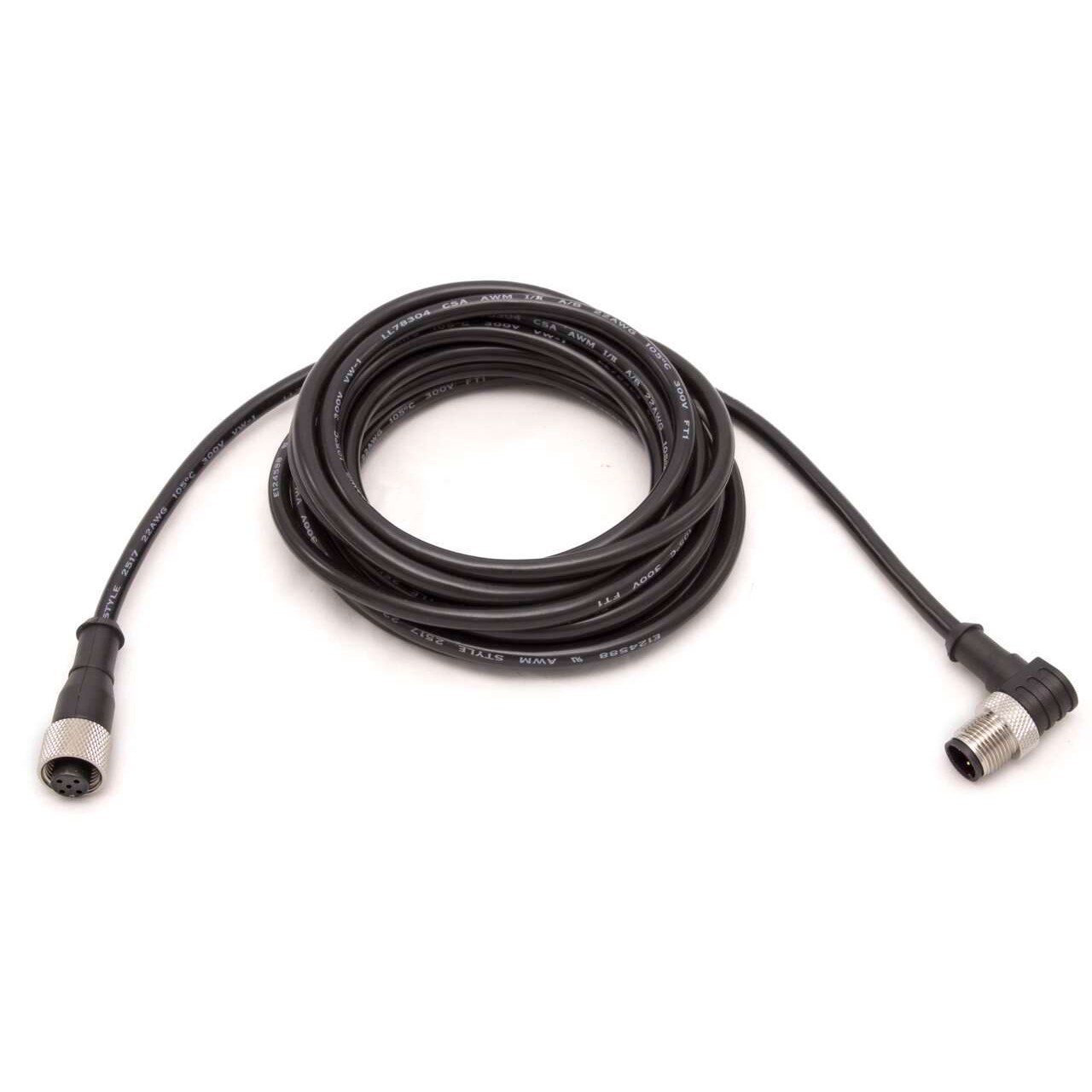 【MQDEC-512RS】CORDSET: DOUBLE-ENDED M12; 5-PIN[バルク]