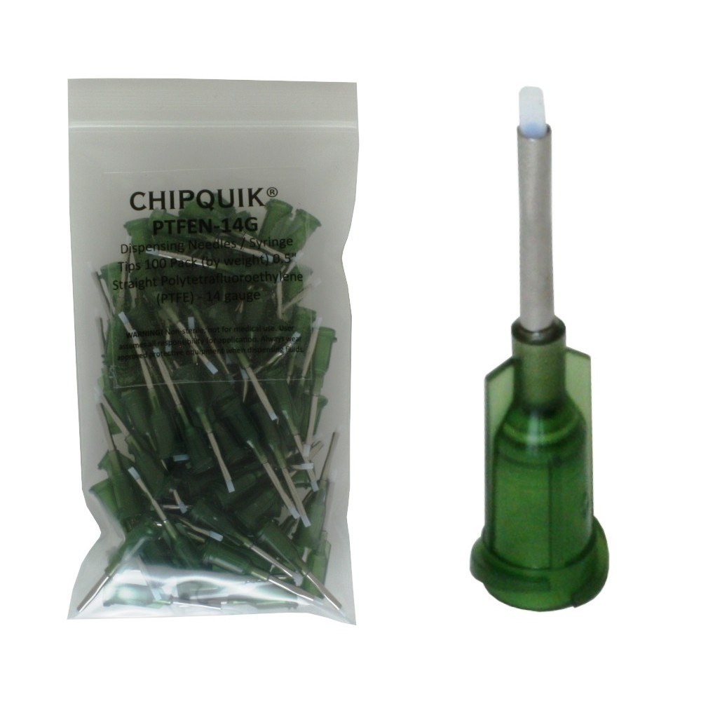 【PTFEN-14G】DISPENSING NEEDLES / SYRINGE TIP