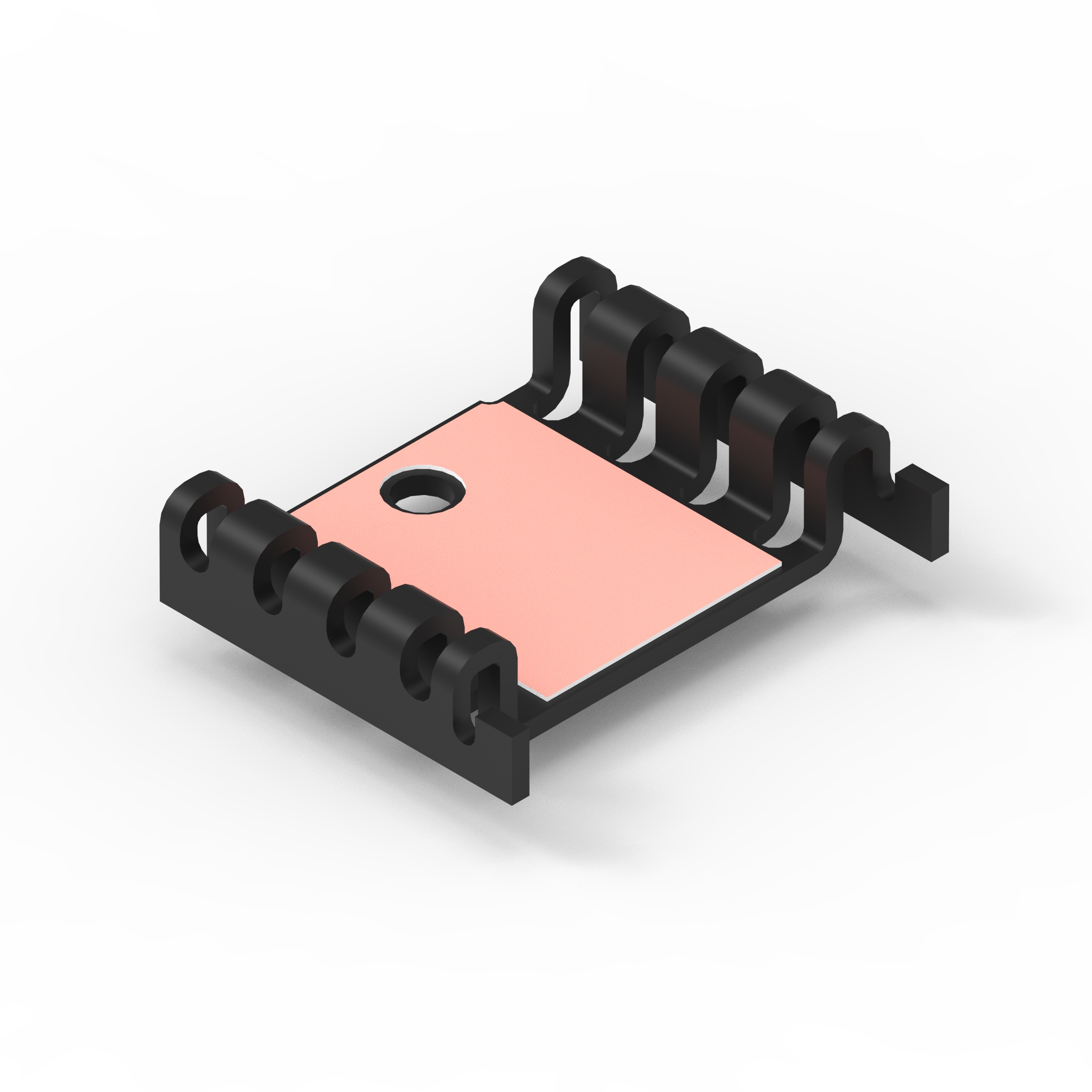 【40901101243007】HEATSINK TIM PRE APPLIED CURVED