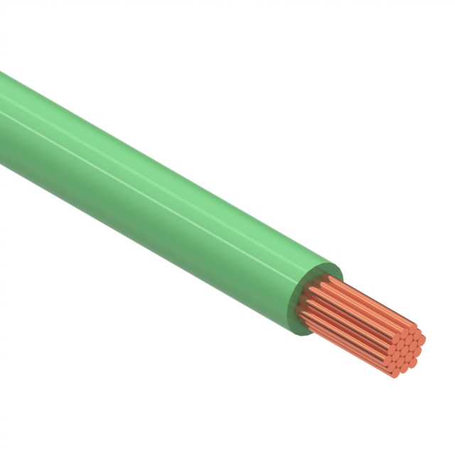 【30-02147】HOOK-UP STRAND 8AWG GREEN XLPE[スプール]