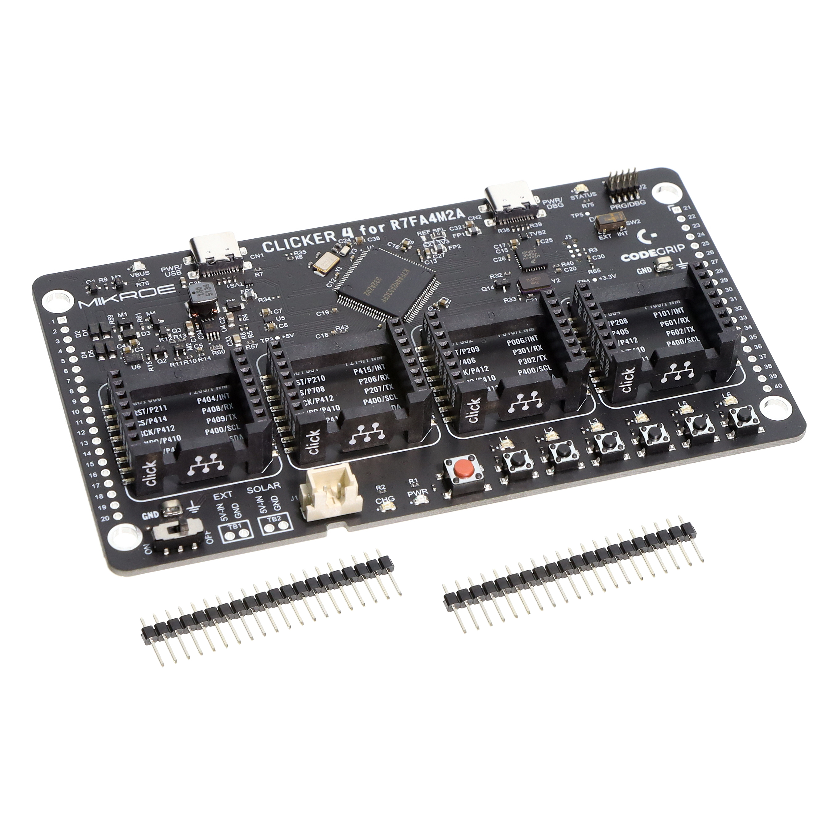 【MIKROE-6962】CLICKER 4 FOR R7FA4M2AD3CFP[箱]