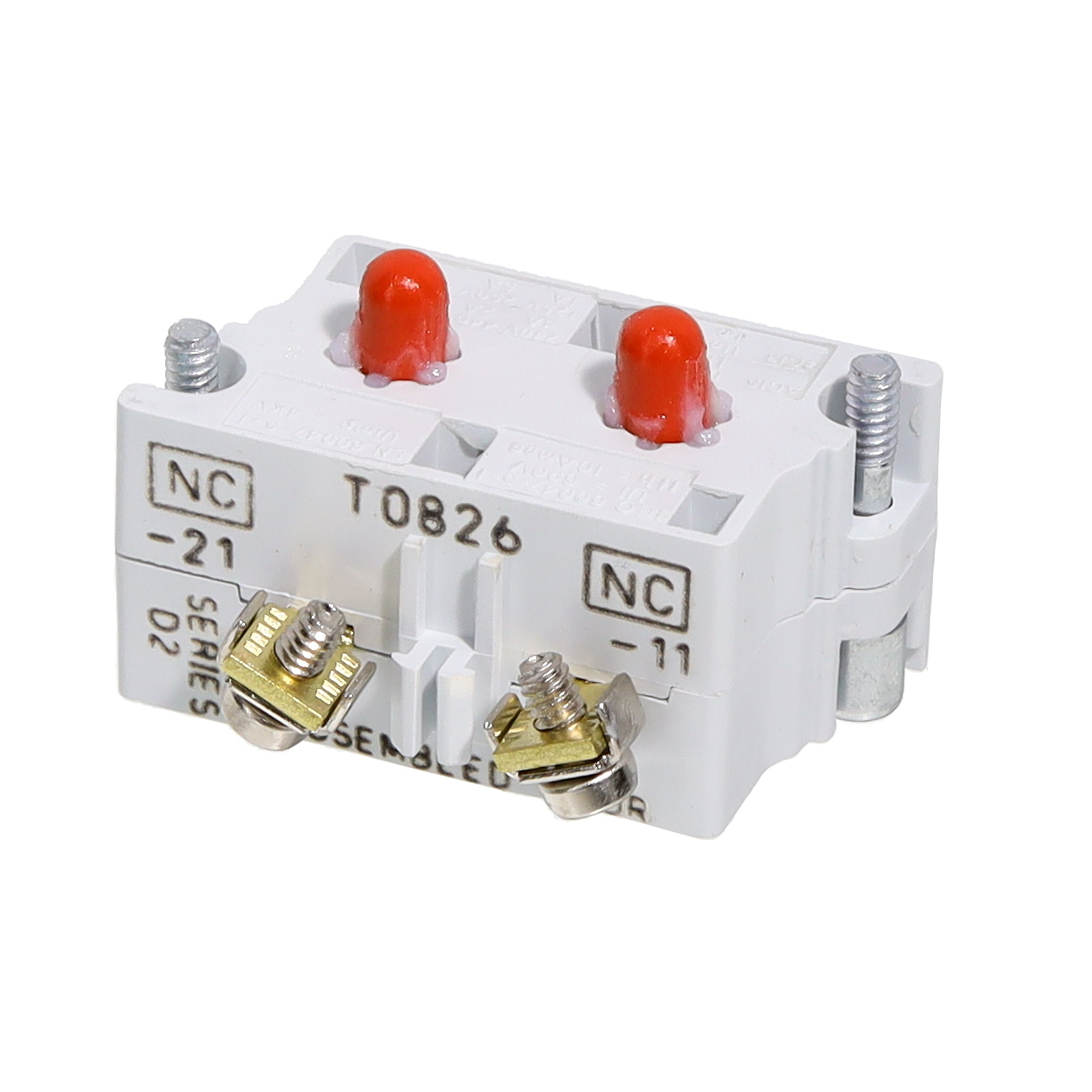 【10250T3】CONTACTBLOCK,GRAY,2NC,30MM,10250