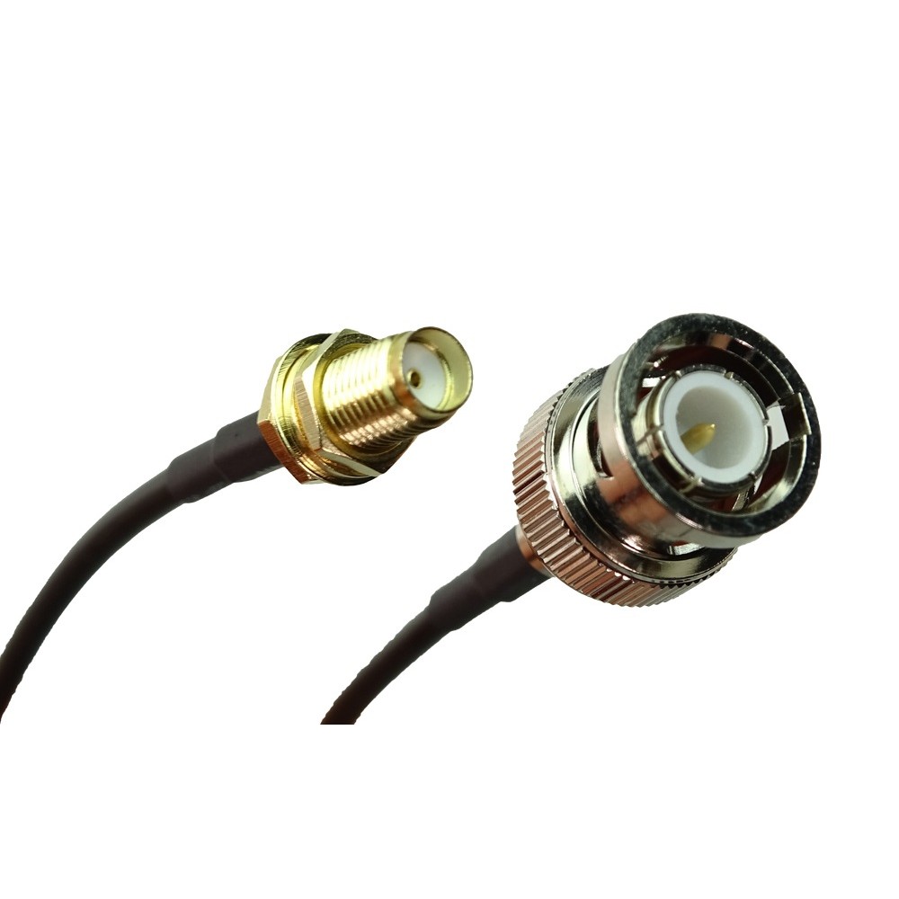 【CBA-SMAM-BNCM】200MM SMA MALE TO BNC MALE COAX