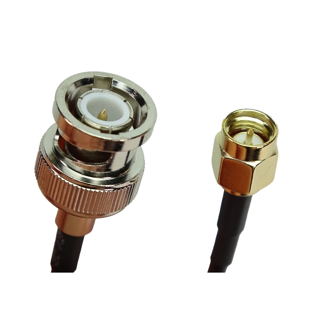 【CBA-SMAM-BNCM3】COAX CABLE ASSY RG58 SMA MALE PL