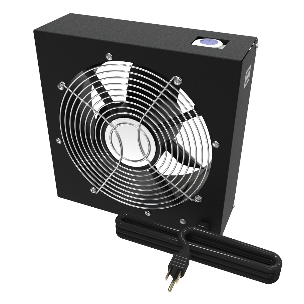 【DTFK1AC254】254MM FAN/THERMO INTAKE, 120V