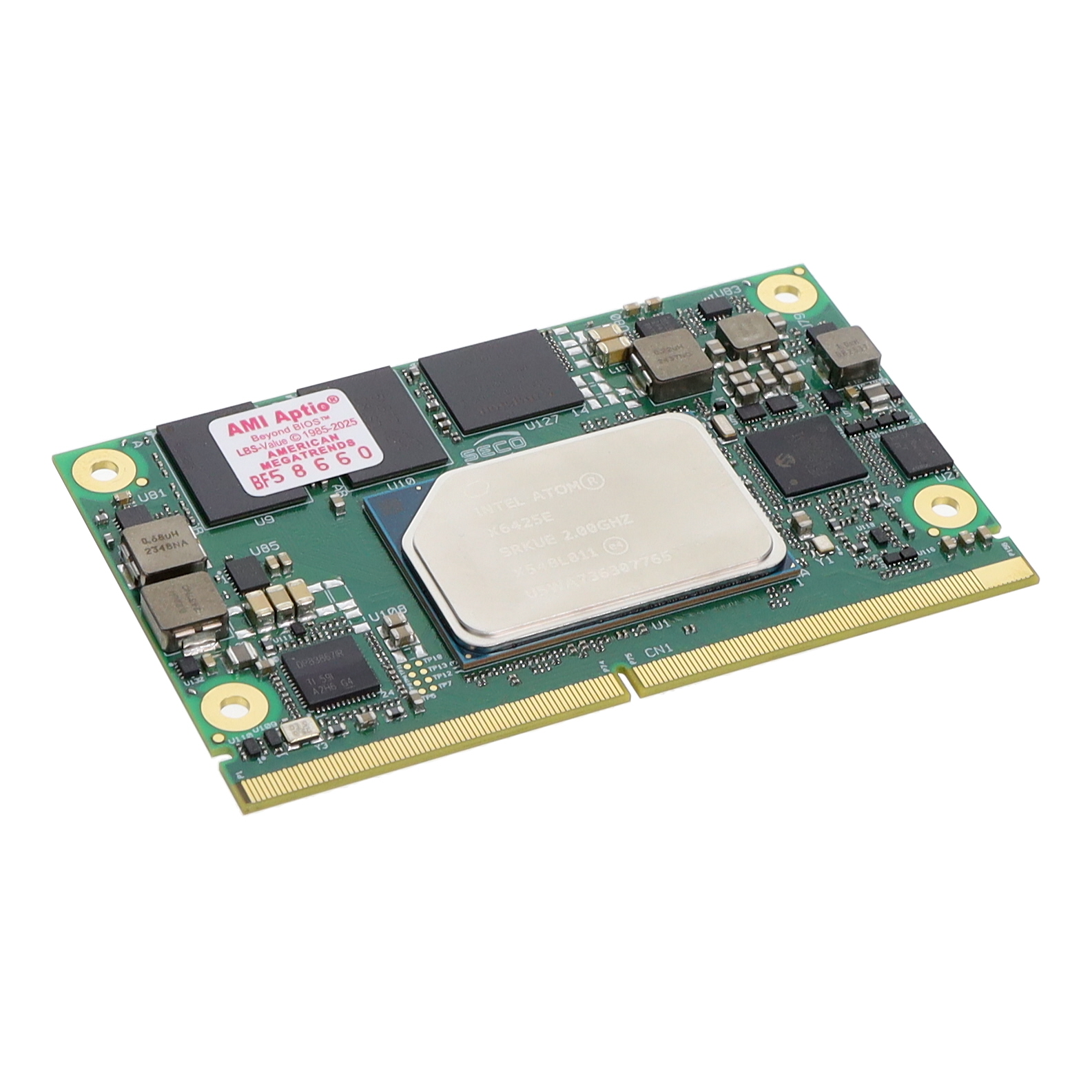 【RC93-S991-4021-I4】SOM SMARC ATOM 6425E QC 3GHZ 8GB
