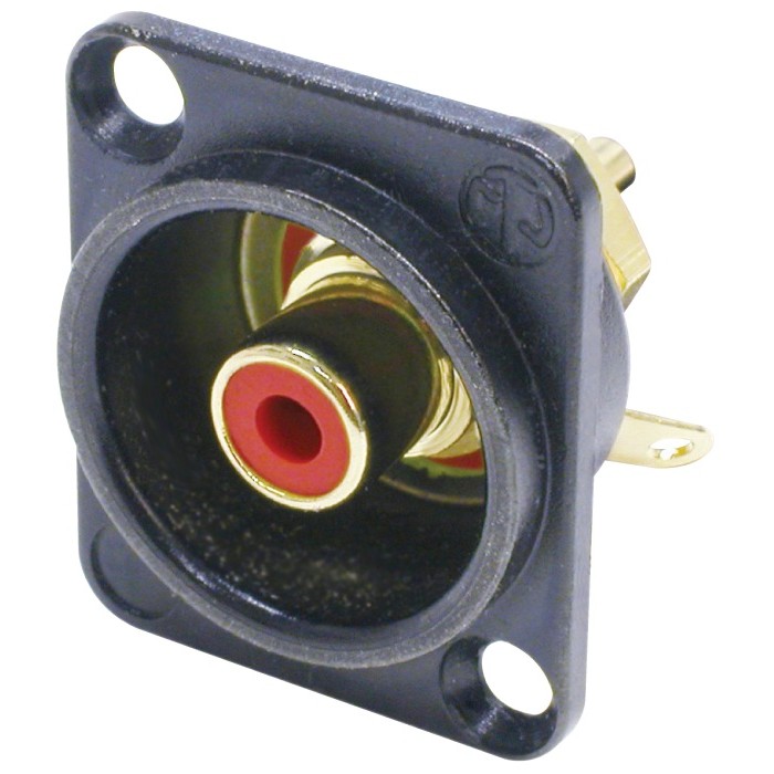 【NF2D-B-2】JACKS RCA D SERIES STYLE- RED- B