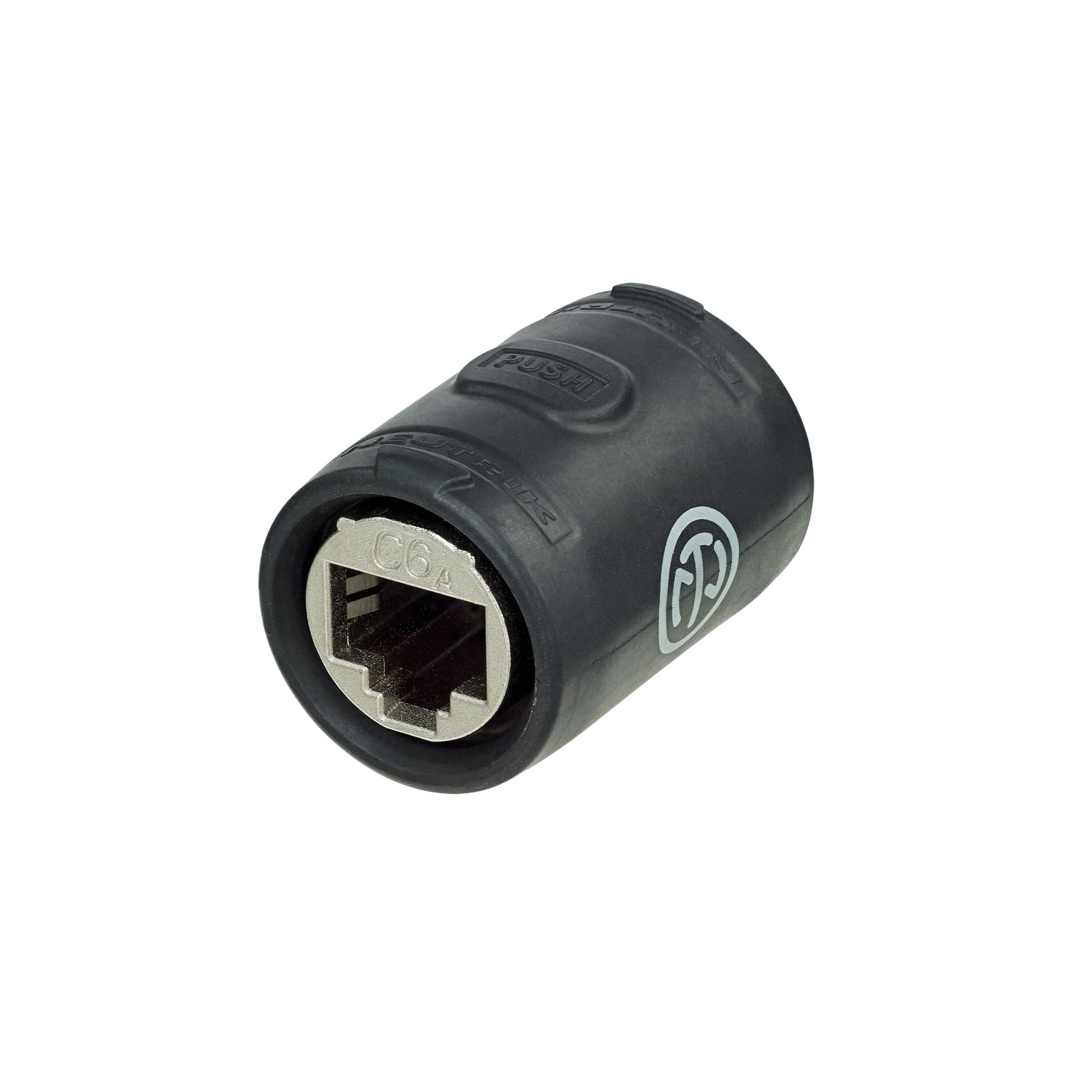 【NE8FFX6-W】ADAPTER ETHERCON CAT6A CABLE TO[箱]
