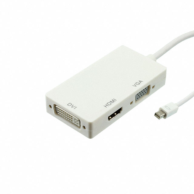 【C-743-WH-13】CABLE ADAPTR MDP TO HDMI-DVI-VGA