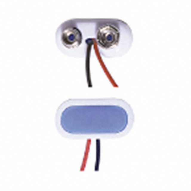 BATT CONNECTOR SNAP 9V 3" LEADS【BS3T-MC】