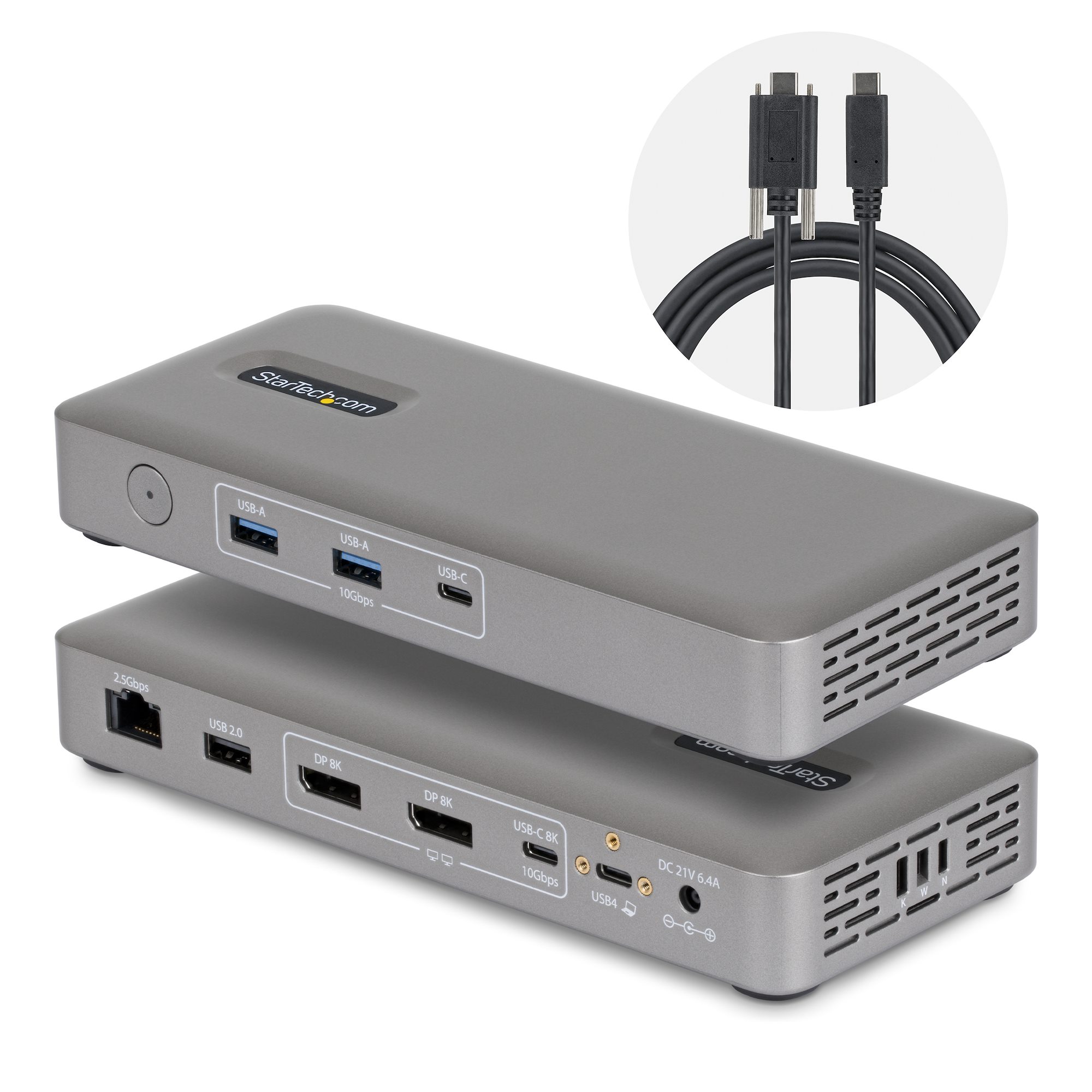 【208N-USB4-DOCK】DUAL-DP USB4 DOCK