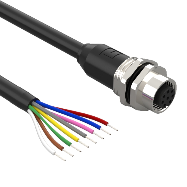 CIRC CBL 8POS SOCKET TO WIRE 3.2【10-06445】