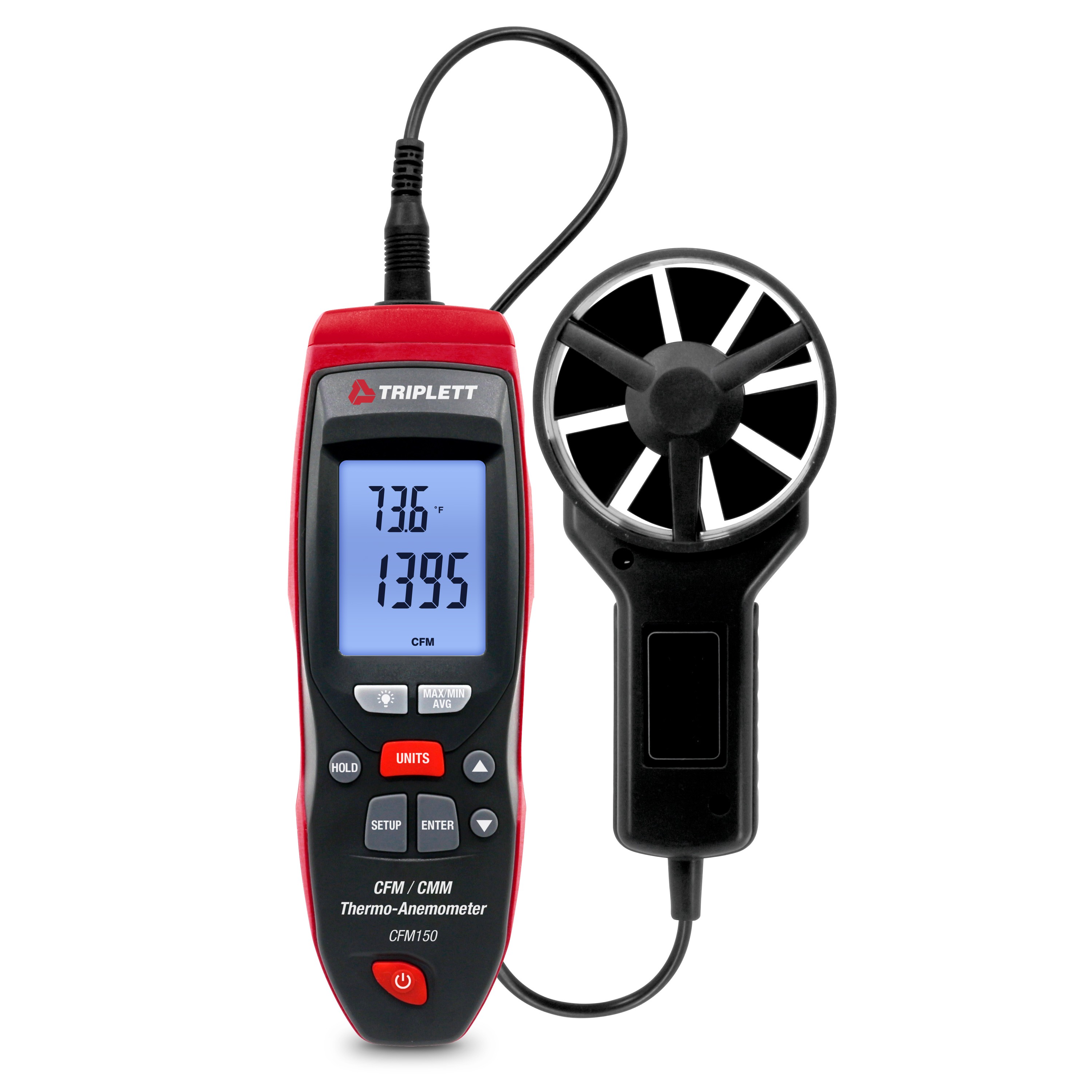 【CFM150】CFM/CMM THERMO-ANEMOMETER + RH