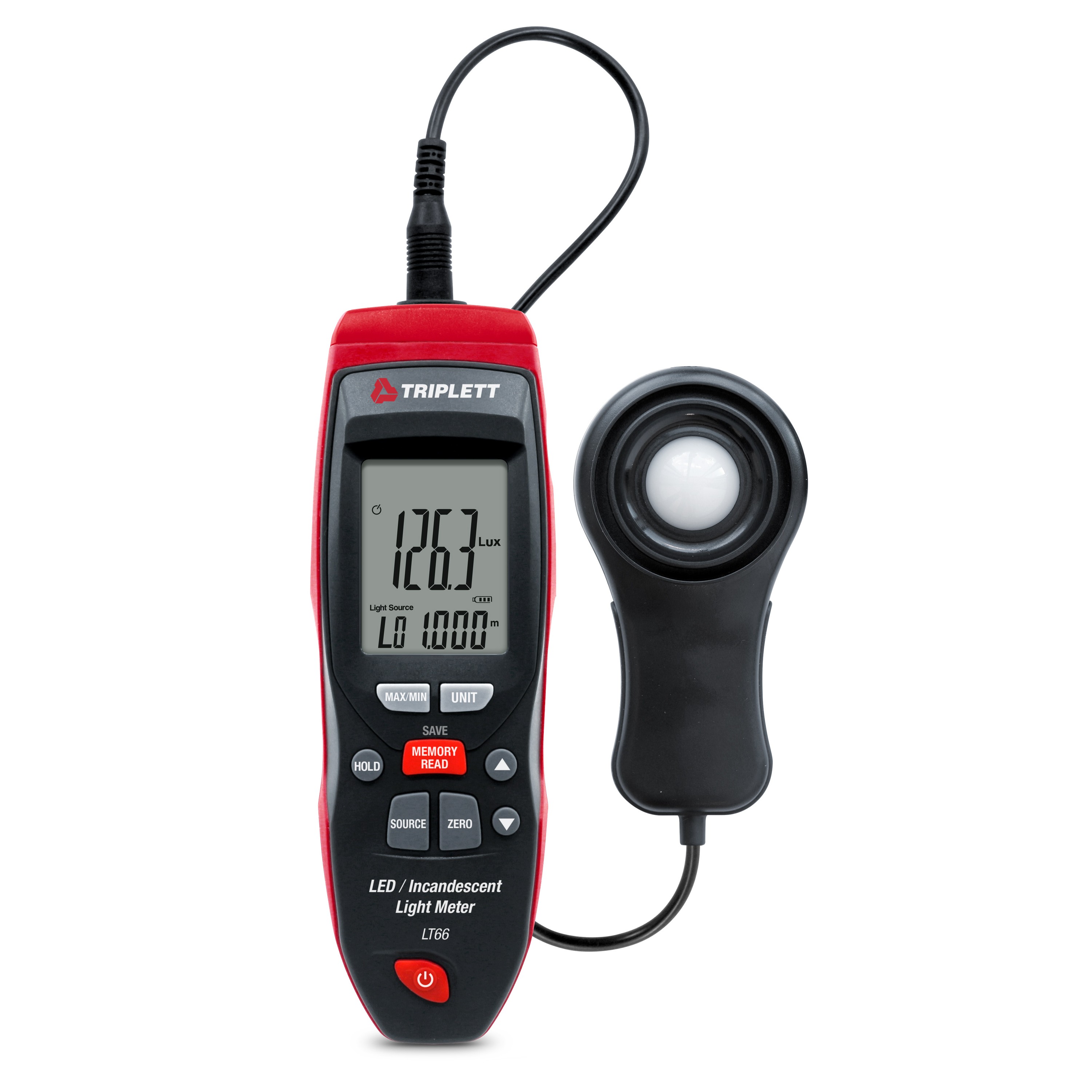 【LT66】LED/INCANDESCENT LIGHT METER
