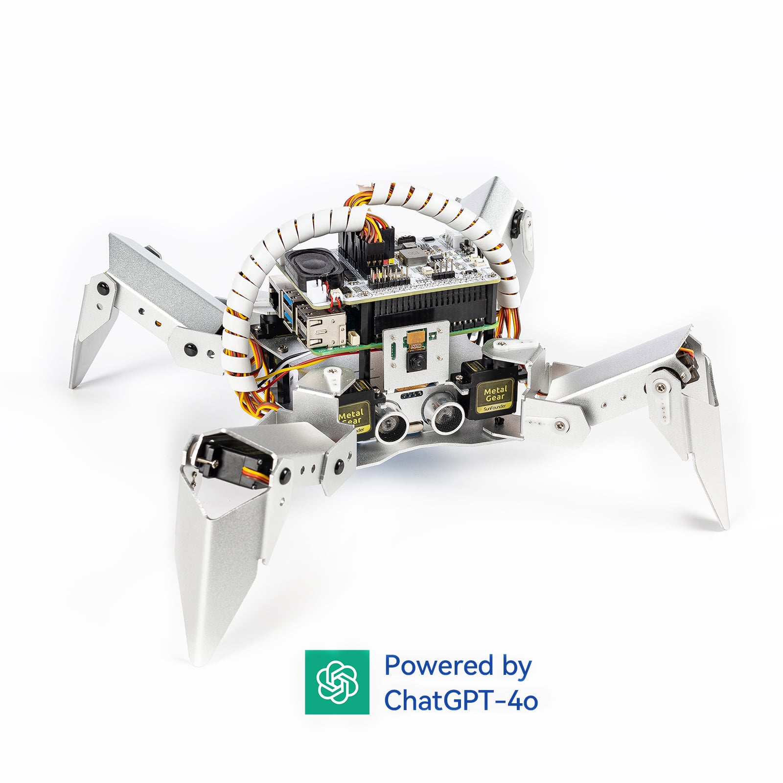 PICRAWLER AI ROBOT KIT【CN0488D】