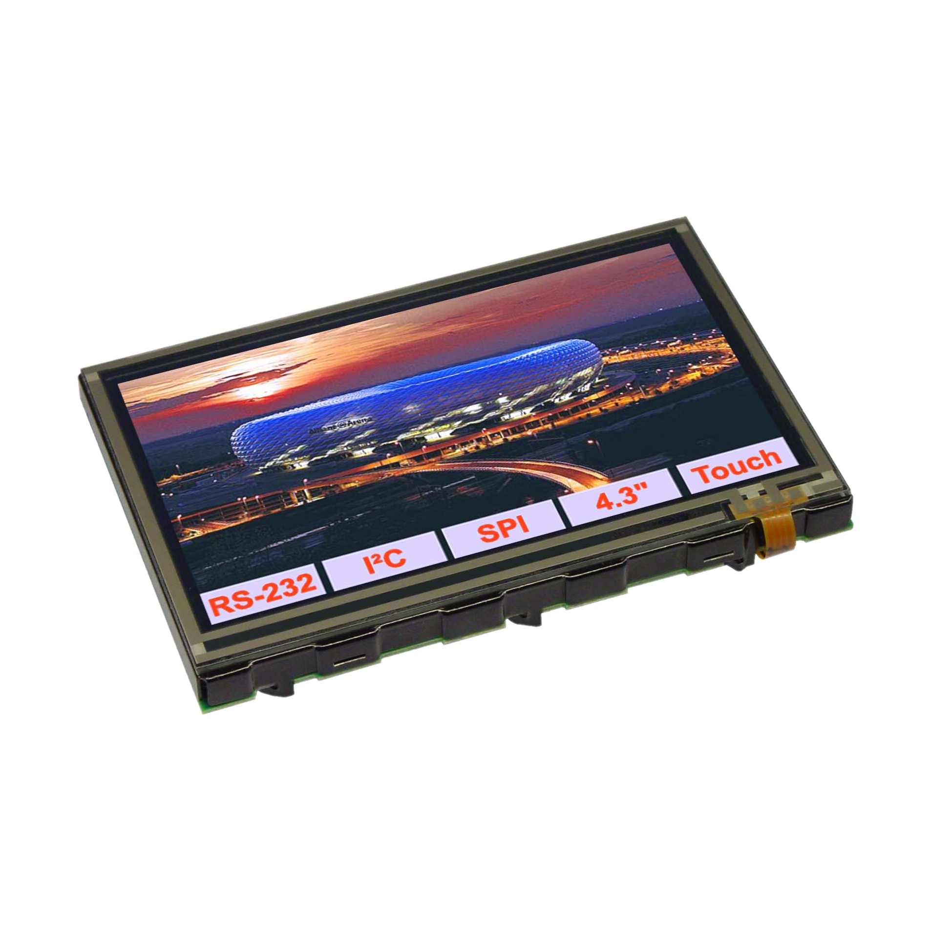 【EA EDIPTFT43-BTP】INTELLIGENT TFT COLOR DISPLAY WI