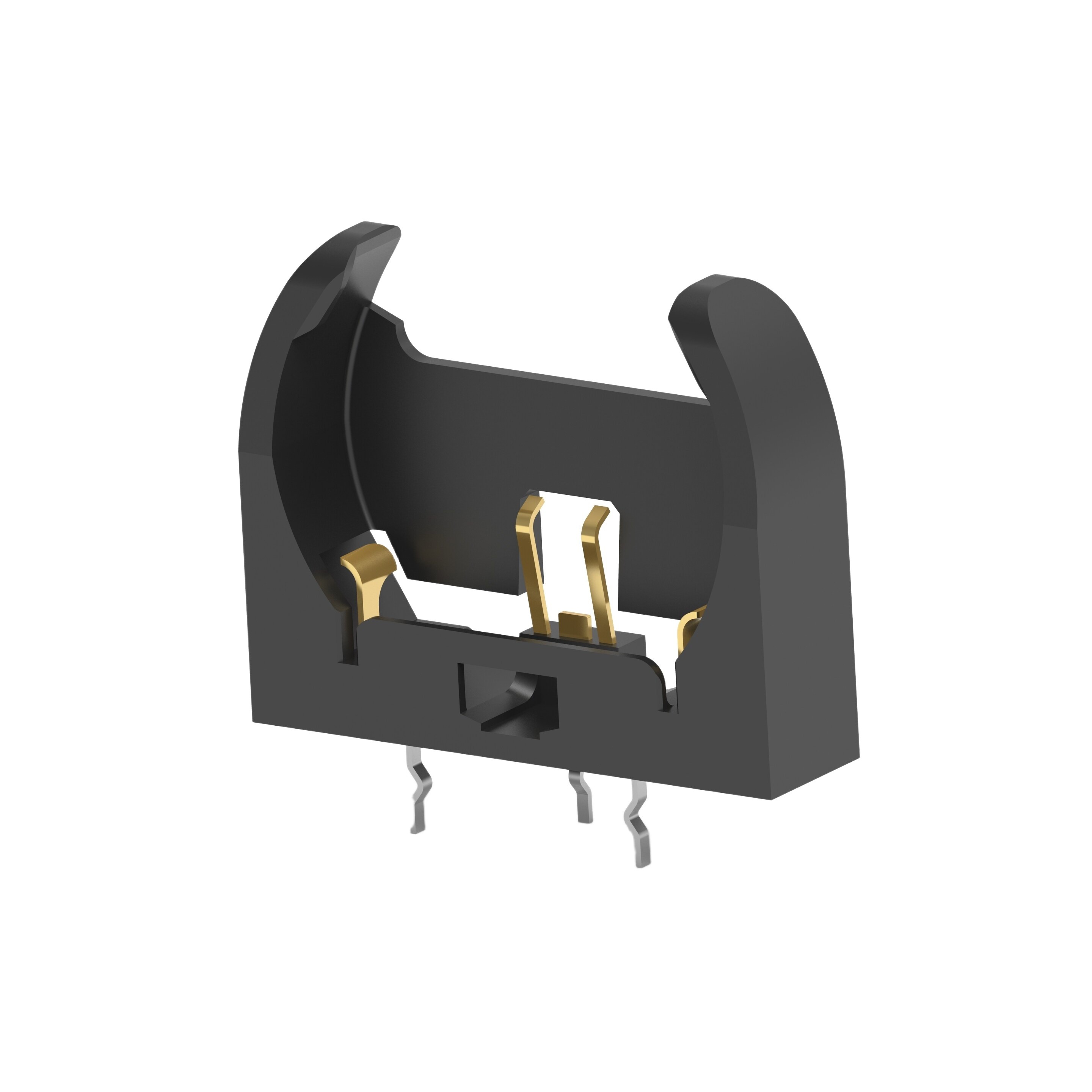 【1775485-5】BATTERY HOLDER, 3.6MM, BLK,LOW P[トレイ]