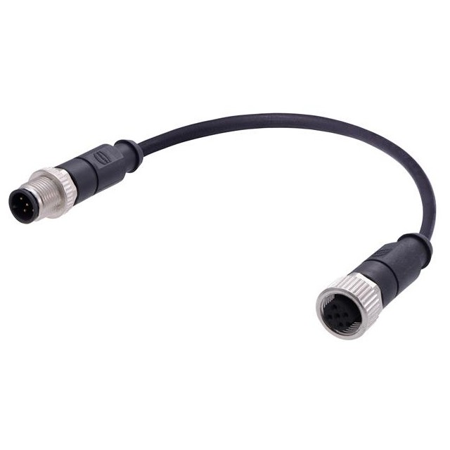 【C21320000000165】M12 A-COD 5-POL ST /ST M /F PUR
