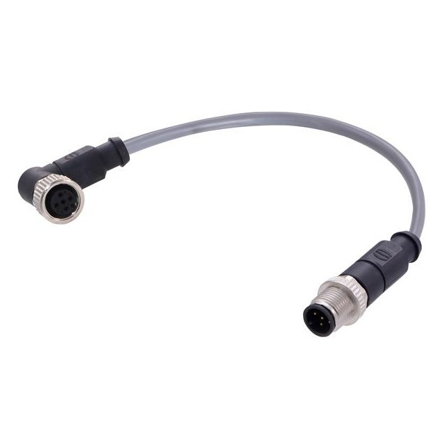 【C21320000000166】M12 A-COD 5-POL ST /AN M /F PVC