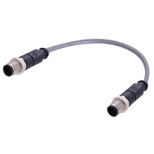 【C21320000000171】M12 A-COD 5-POL ST /ST M /M PVC