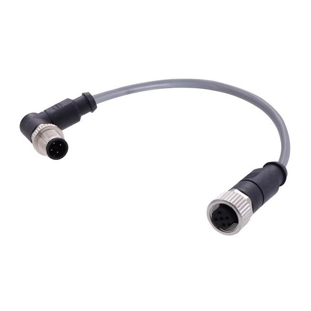 【C21320000000303】M12 A-COD 4-POL ST /AN F /M PVC