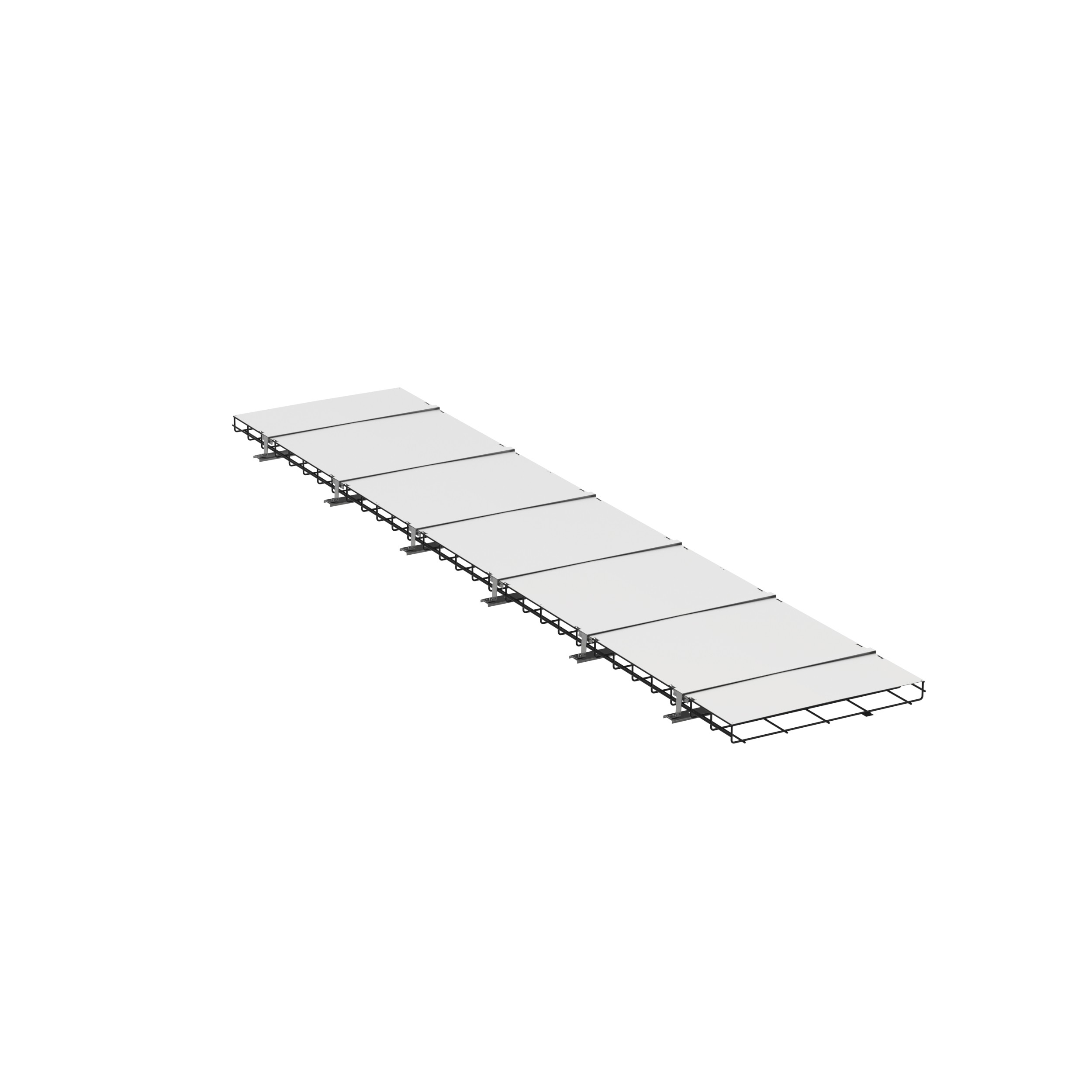 【PWBCVRLCK2X24PG】WIRE BASKET TAMPER RESISTANT RET