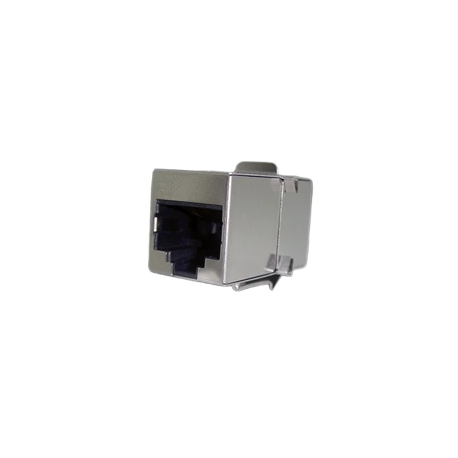 【RJE172888413】RJ45 COUPLER, CAT 5E, SHIELD[トレイ]