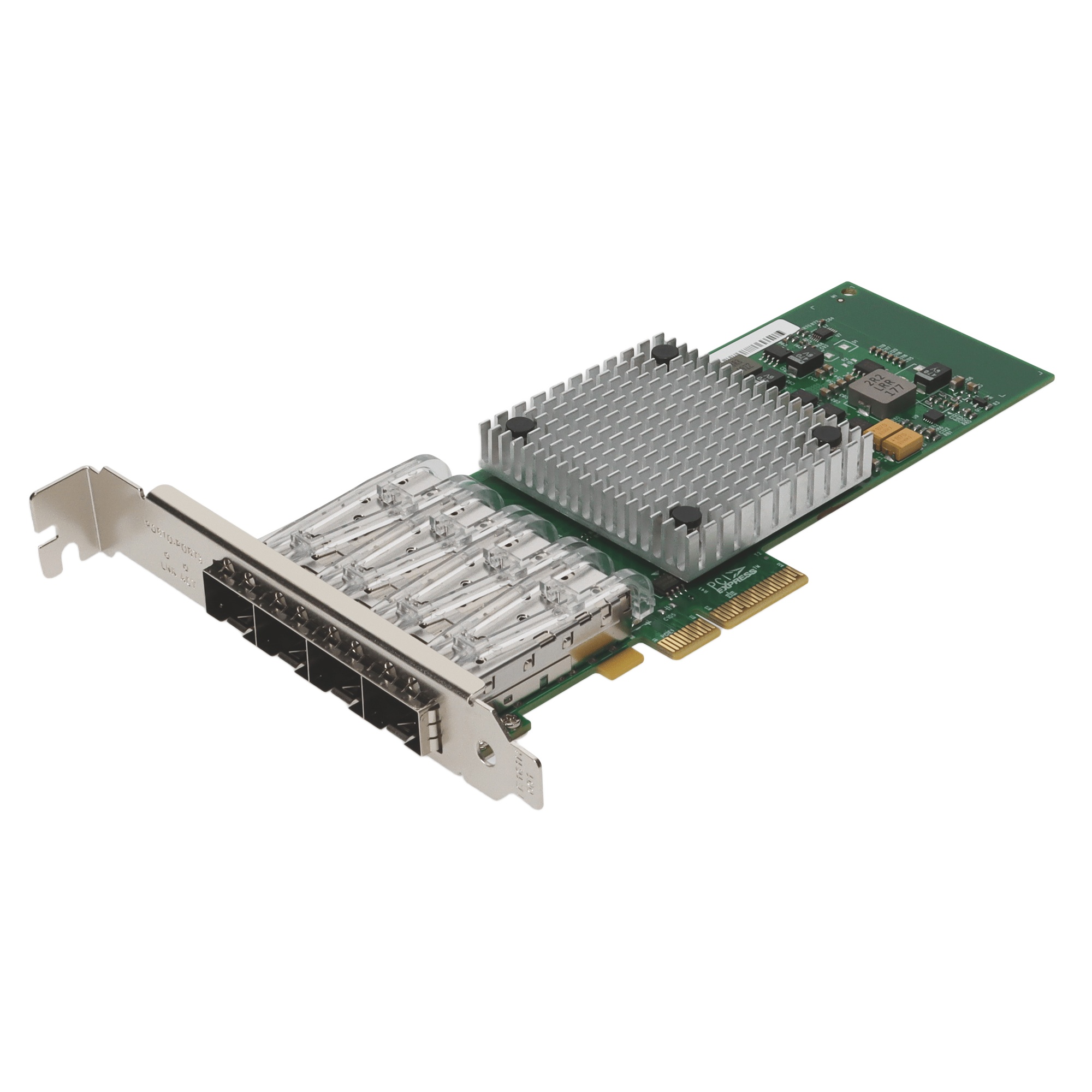 【C-PCIE-4SFP】1GBS QUAD OPEN SFP PORT PCIE 2.0