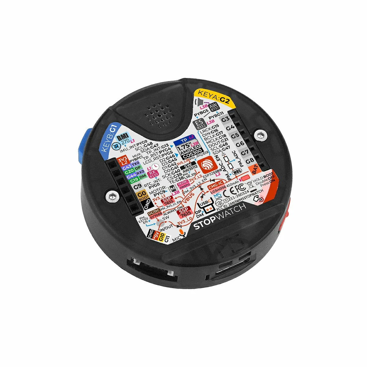 【C152】M5STACK STOPWATCH DEV KIT (ESP32