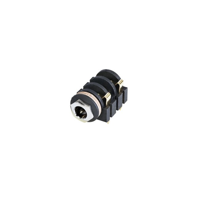 【NYS2152G】JACK 1/4" MONO - PCBH - CHROME F[バッグ]