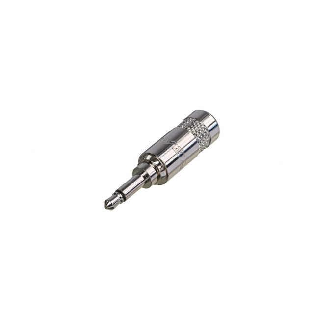 【NYS226】PLUG 3.5MM MONO - NICKEL/SILVER