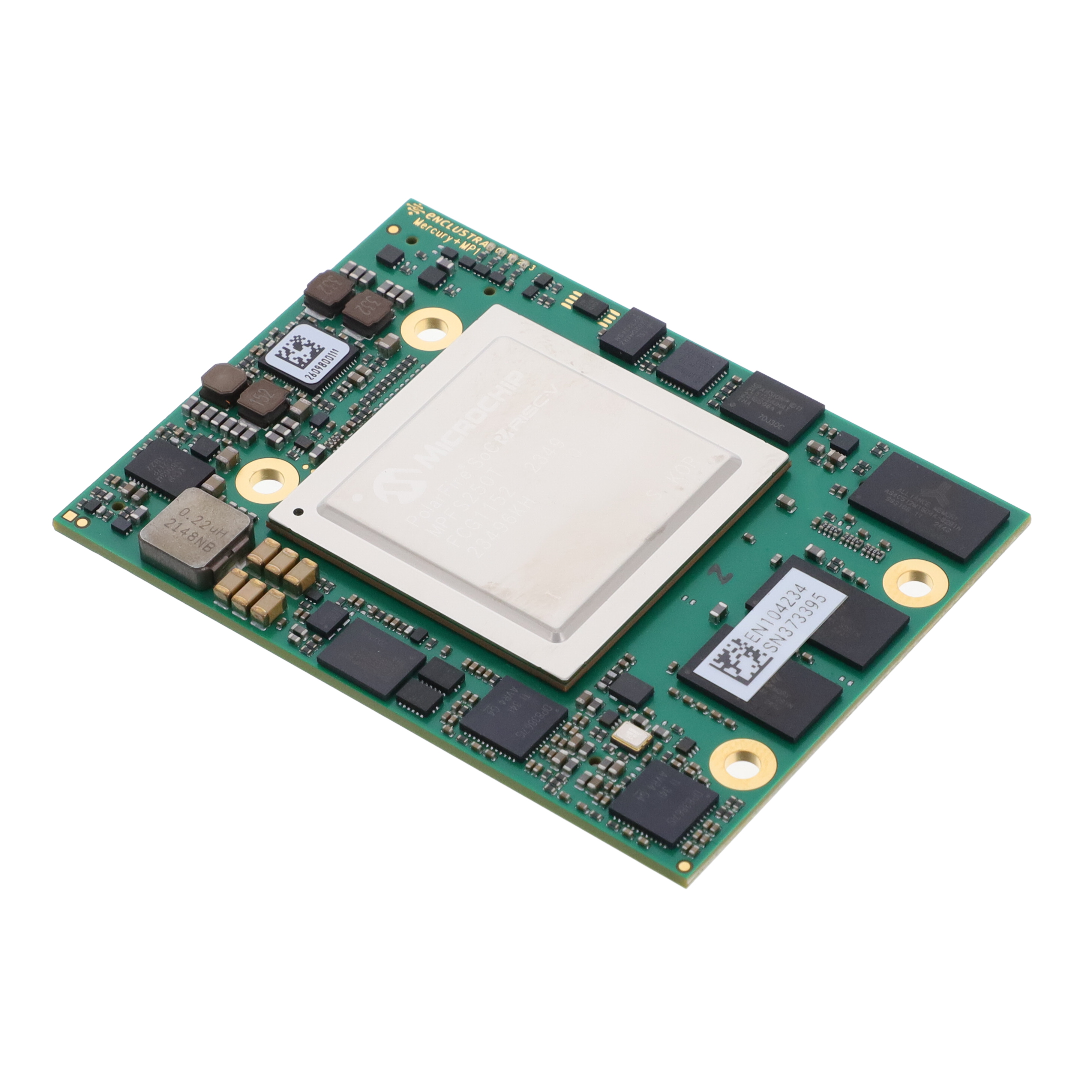 【ME-MP1-250-SI-D3EN-R1.0】SOM MICROCHIP POLARFIRE SOC 250