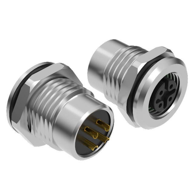 【54-00550】CONN RCPT FMALE 4P GOLD SLDR CUP[バルク]