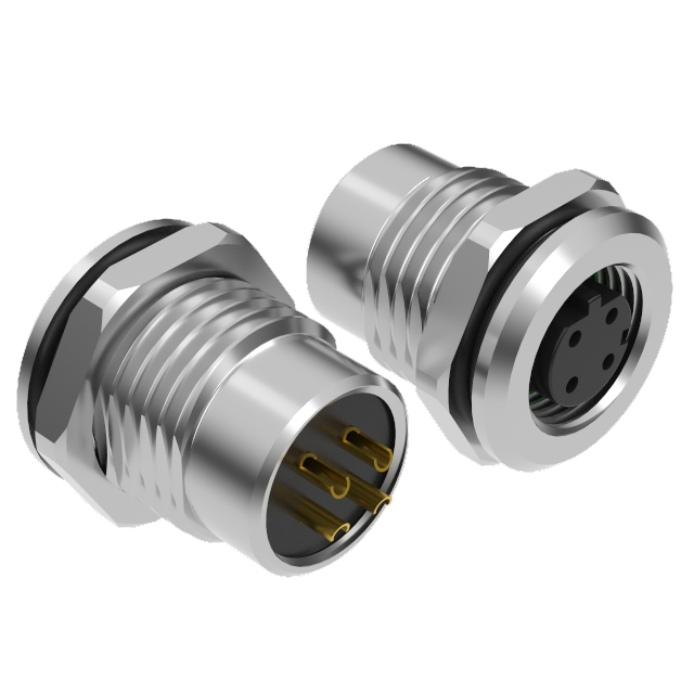 【54-00558】CONN RCPT FMALE 4P GOLD SLDR CUP[バルク]