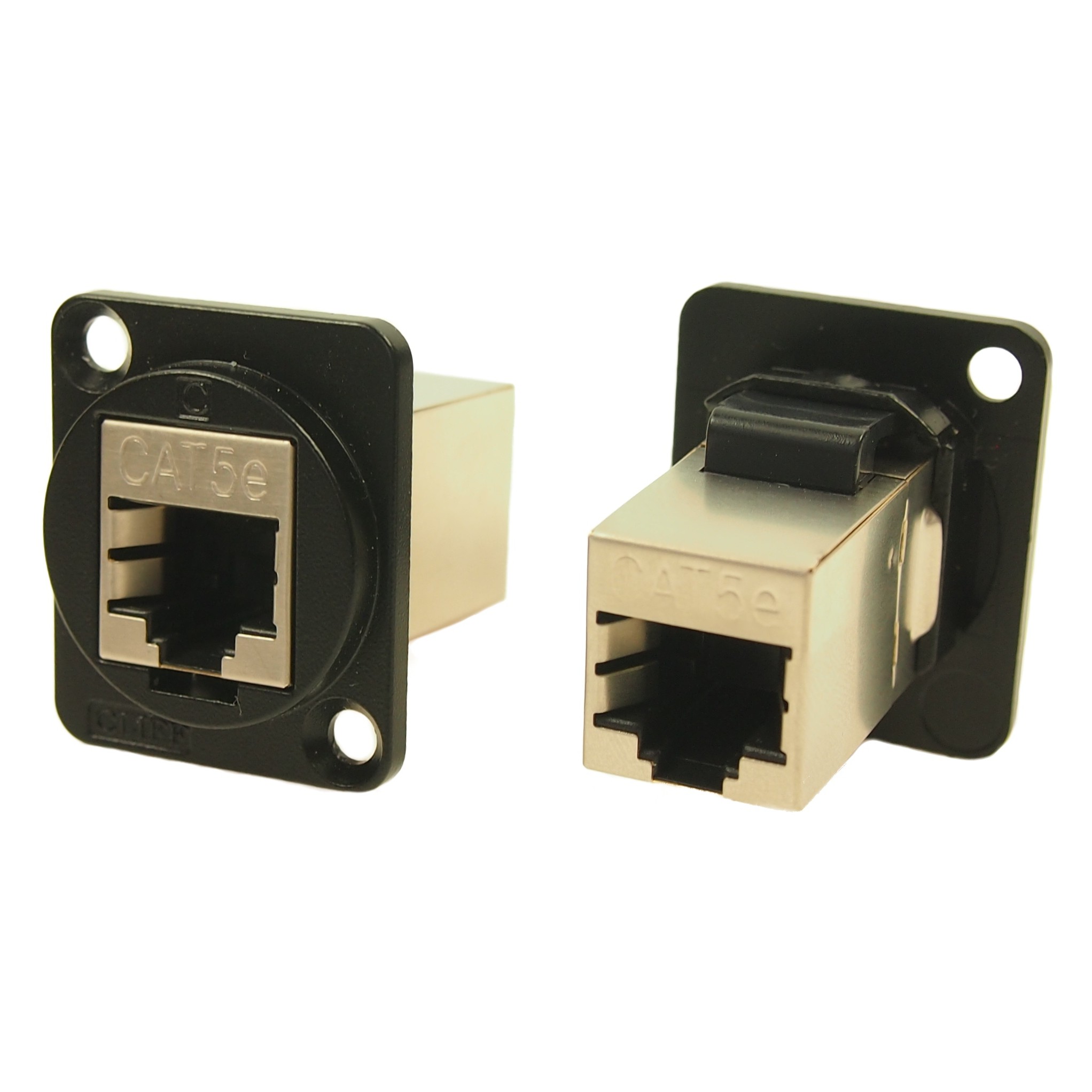 【CP30220SMB】FT BLACK METAL CAT5E SHIELD CSK[トレイ]