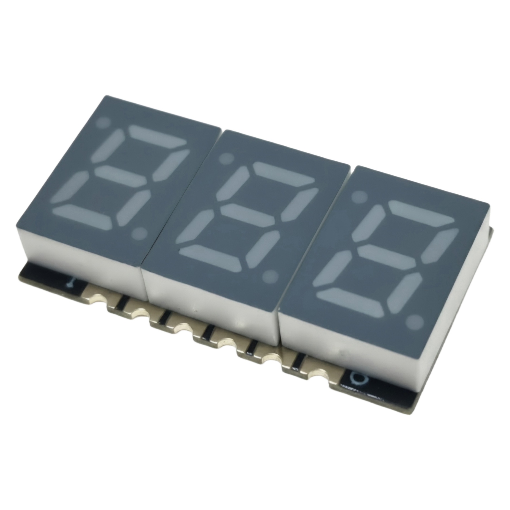 【HDSM-C33W】7MM 3 DIGIT SMD, WHITE, COMMON C [digi-reel品]
