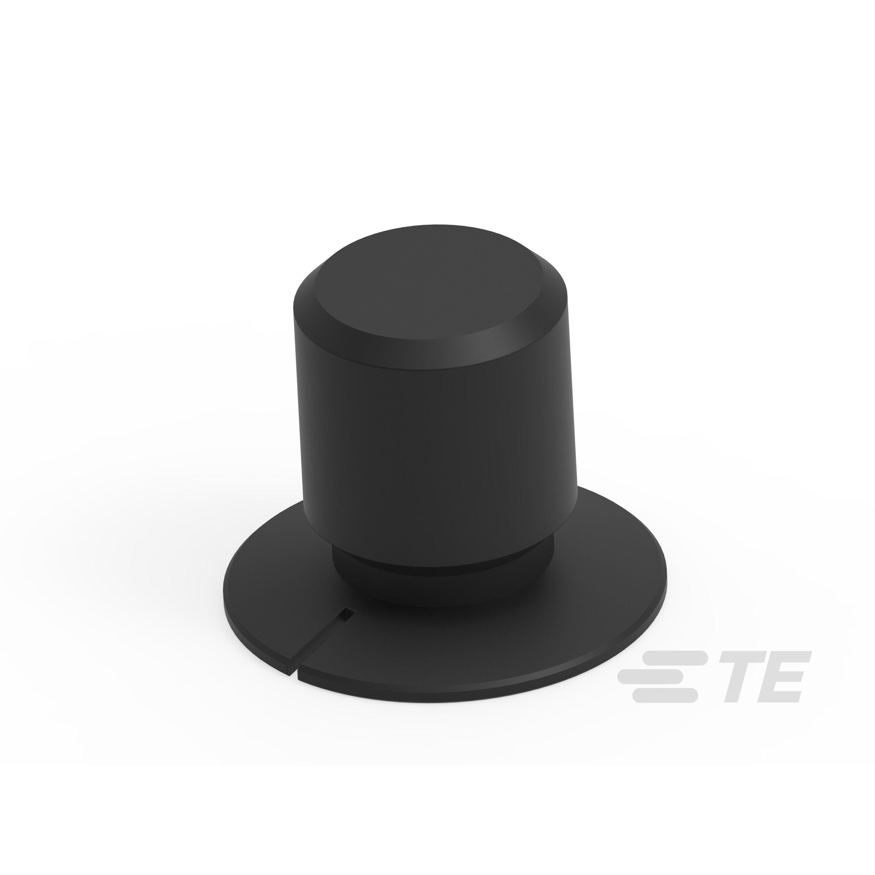 【KFS600B1/4】KFS600B1/4=KNOB ALUM BLACK ANO