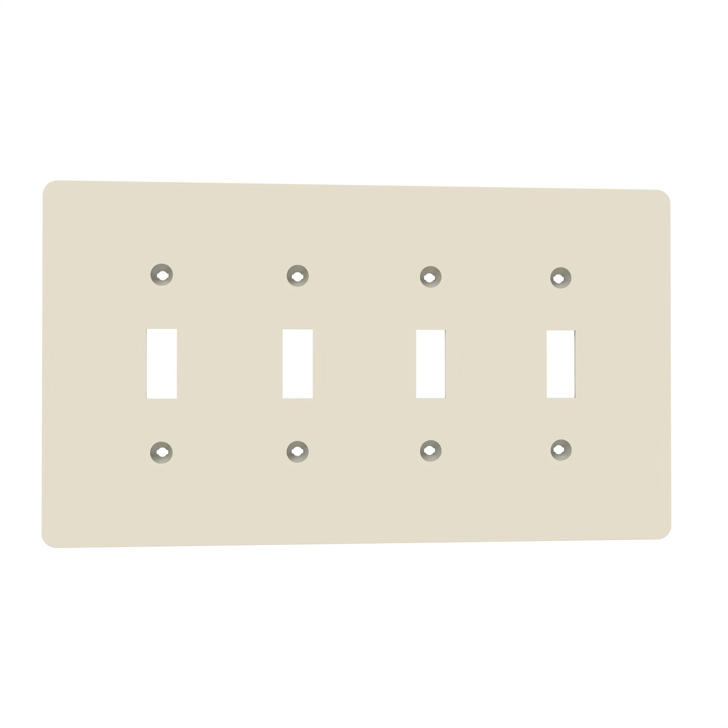 4-GANG MID+ TOGGLE SWITCH WALLPL【SQWS121004LA】