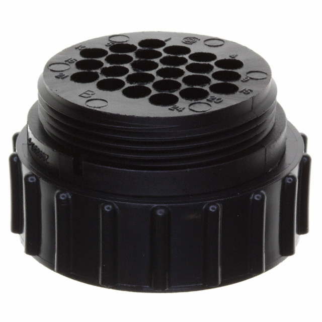 【206837-1】CONN PLG HSG FMALE 24POS INLINE