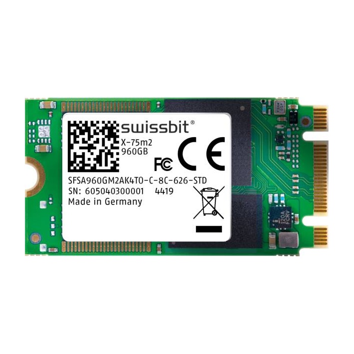 【SFSA320GM2AK2TB-I-XC-22K-STD】INDUSTRIAL M.2 SATA SSD, X-78M2[バルク]