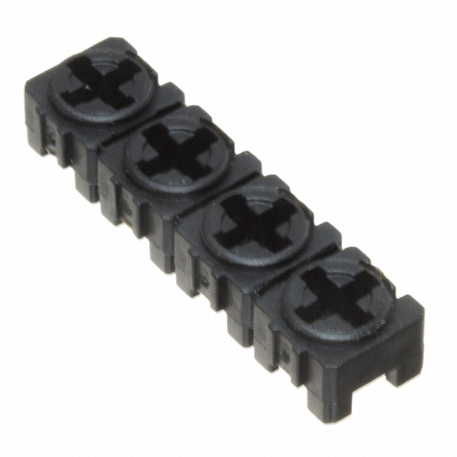 【0035.9203】LED HOLDER T1 3/4 - BLACK