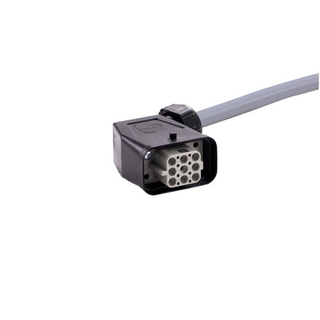 【3350D100277050】HAN Q8/0 CA 10G2,5 M/-ANG/-PVC,5