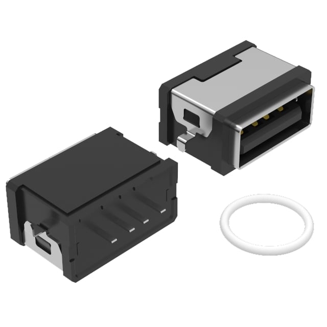 【54-00562】CONN RCPT USB2.0 TYPEA TH RA [digi-reel品]