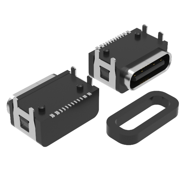 【54-00564】CONN RCPT USB2.0 TYPEC SMD RA [digi-reel品]